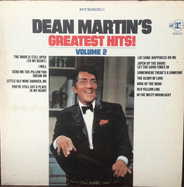 Dean Martin : Dean Martin's Greatest Hits! Volume 2 (LP, Comp, Ter)