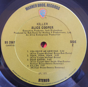 Alice Cooper : Killer (LP, Album, Gat)