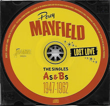 Load image into Gallery viewer, Percy Mayfield : Lost Love: The Singles As &amp; Bs 1947-1962 (2xCD, Comp, Mono, RM)
