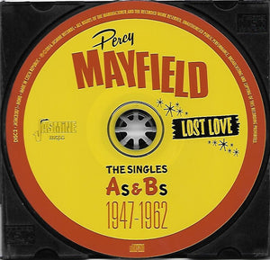 Percy Mayfield : Lost Love: The Singles As & Bs 1947-1962 (2xCD, Comp, Mono, RM)