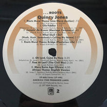 Laden Sie das Bild in den Galerie-Viewer, Quincy Jones : Roots (The Saga Of An American Family) (LP, Album, Ter)
