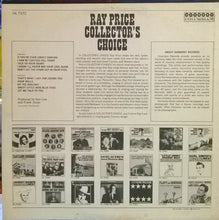 Load image into Gallery viewer, Ray Price : Collector&#39;s Choice (LP, Album, Mono)
