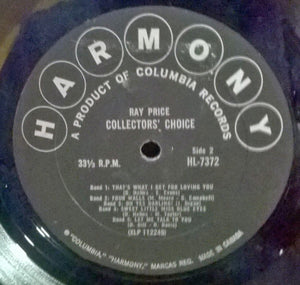 Ray Price : Collector's Choice (LP, Album, Mono)