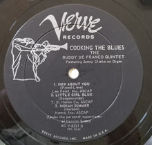 Laden Sie das Bild in den Galerie-Viewer, Buddy DeFranco Quintet : Cooking The Blues (LP, Album, Mono)
