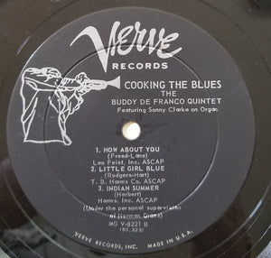 Buddy DeFranco Quintet : Cooking The Blues (LP, Album, Mono)