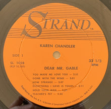 Laden Sie das Bild in den Galerie-Viewer, Karen Chandler : Dear Mr. Gable (LP, Album, Mono)
