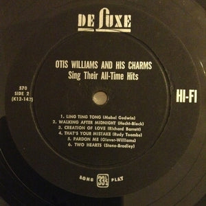 Otis Williams And His Charms* : Sing Their All-Time Hits (LP, Comp)