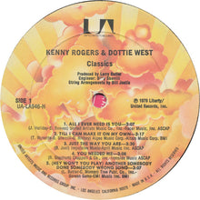 Load image into Gallery viewer, Kenny Rogers &amp; Dottie West : Classics (LP, Album)
