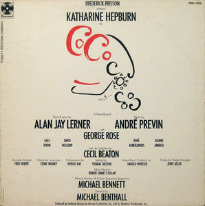 Katharine Hepburn : Coco - The Original Broadway Cast Recording (LP, Gat)