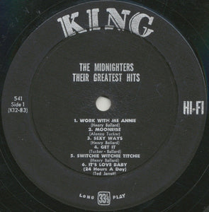 Hank Ballard And The Midnighters* : Their Greatest Juke Box Hits (LP, Comp)