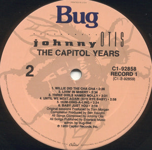 Johnny Otis : The Capitol Years (2xLP, Comp, Gat)