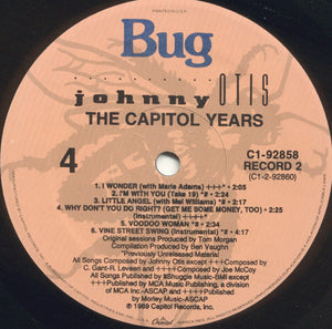 Johnny Otis : The Capitol Years (2xLP, Comp, Gat)