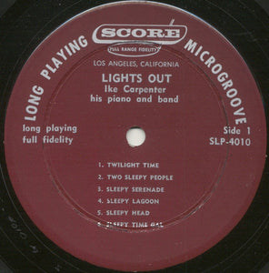 Ike Carpenter : Lights Out (LP, Album)