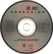 Laden Sie das Bild in den Galerie-Viewer, Bob James : Obsession (CD, Album)
