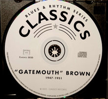 Laden Sie das Bild in den Galerie-Viewer, &quot;Gatemouth&quot; Brown* : The Chronological &quot;Gatemouth&quot; Brown 1947-1951 (CD, Comp)
