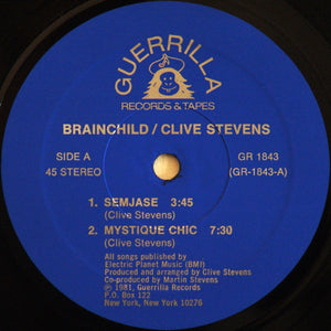Clive Stevens : Brainchild (12")