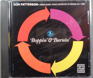 Don Patterson : Boppin' & Burnin' (CD, Album, RE)
