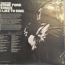 Laden Sie das Bild in den Galerie-Viewer, Tennessee Ernie Ford : Songs I Like To Sing (LP, Album)
