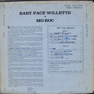 'Baby Face' Willette : Mo' Rock (LP, Album)