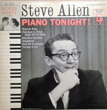 Laden Sie das Bild in den Galerie-Viewer, Steve Allen (3) : Piano Tonight! (10&quot;, RE)
