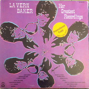 La Vern Baker* : Her  Greatest Recordings (LP, Album, Comp, Mono, Promo, PR )