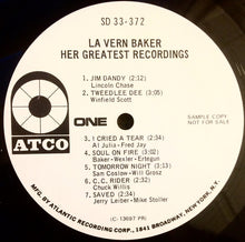 Load image into Gallery viewer, La Vern Baker* : Her  Greatest Recordings (LP, Album, Comp, Mono, Promo, PR )
