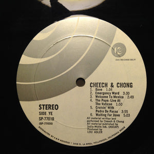 Cheech & Chong : Cheech And Chong (LP, Album)
