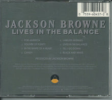 Laden Sie das Bild in den Galerie-Viewer, Jackson Browne : Lives In The Balance (CD, Album)
