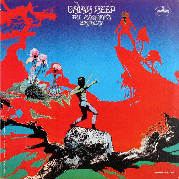 Uriah Heep : The Magician's Birthday (LP, Album, Ter)