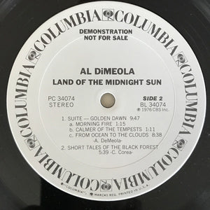 Al Di Meola : Land Of The Midnight Sun (LP, Album, Promo, Ter)