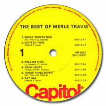Laden Sie das Bild in den Galerie-Viewer, Merle Travis : The Best Of Merle Travis (LP, Comp)

