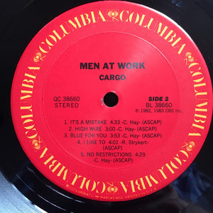 Men At Work : Cargo (LP, Album, Car)