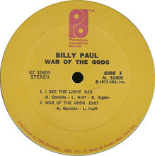 Load image into Gallery viewer, Billy Paul : War Of The Gods (LP, Album, San)
