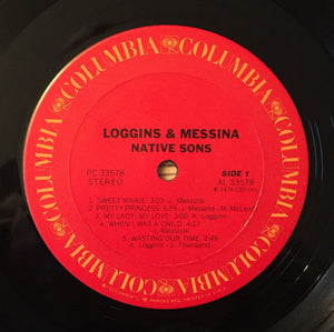 Loggins & Messina* : Native Sons (LP, Album, Ter)