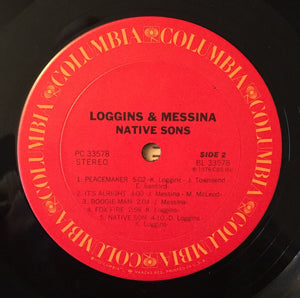 Loggins & Messina* : Native Sons (LP, Album, Ter)