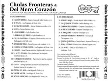 Laden Sie das Bild in den Galerie-Viewer, Various : Chulas Fronteras &amp; Del Mero Corazon (CD, Album)
