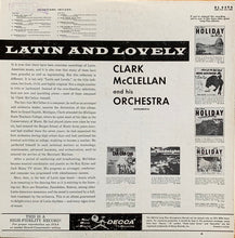 Load image into Gallery viewer, Clark McClellan And His Orchestra* : Latin . . . And Lovely (LP, Mono)
