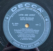Laden Sie das Bild in den Galerie-Viewer, Clark McClellan And His Orchestra* : Latin . . . And Lovely (LP, Mono)
