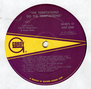 The Temptations : Do The Temptations (LP, Album, Mon)
