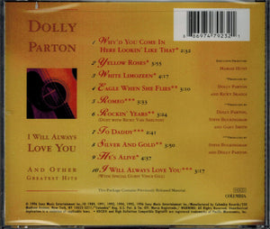 Dolly Parton : I Will Always Love You And Other Greatest Hits (HDCD, Comp, RE)