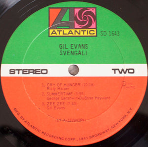 Gil Evans : Svengali (LP, Album, PRC)