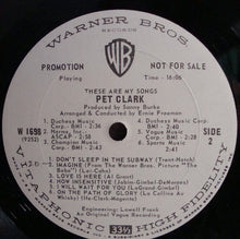 Charger l&#39;image dans la galerie, Pet Clark* : These Are My Songs (LP, Mono, Promo)
