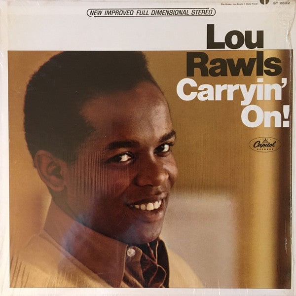 Lou Rawls : Carryin' On! (LP, Album, Los)