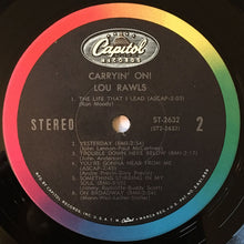 Load image into Gallery viewer, Lou Rawls : Carryin&#39; On! (LP, Album, Los)
