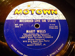 Mary Wells : Recorded Live On Stage (LP, Album)