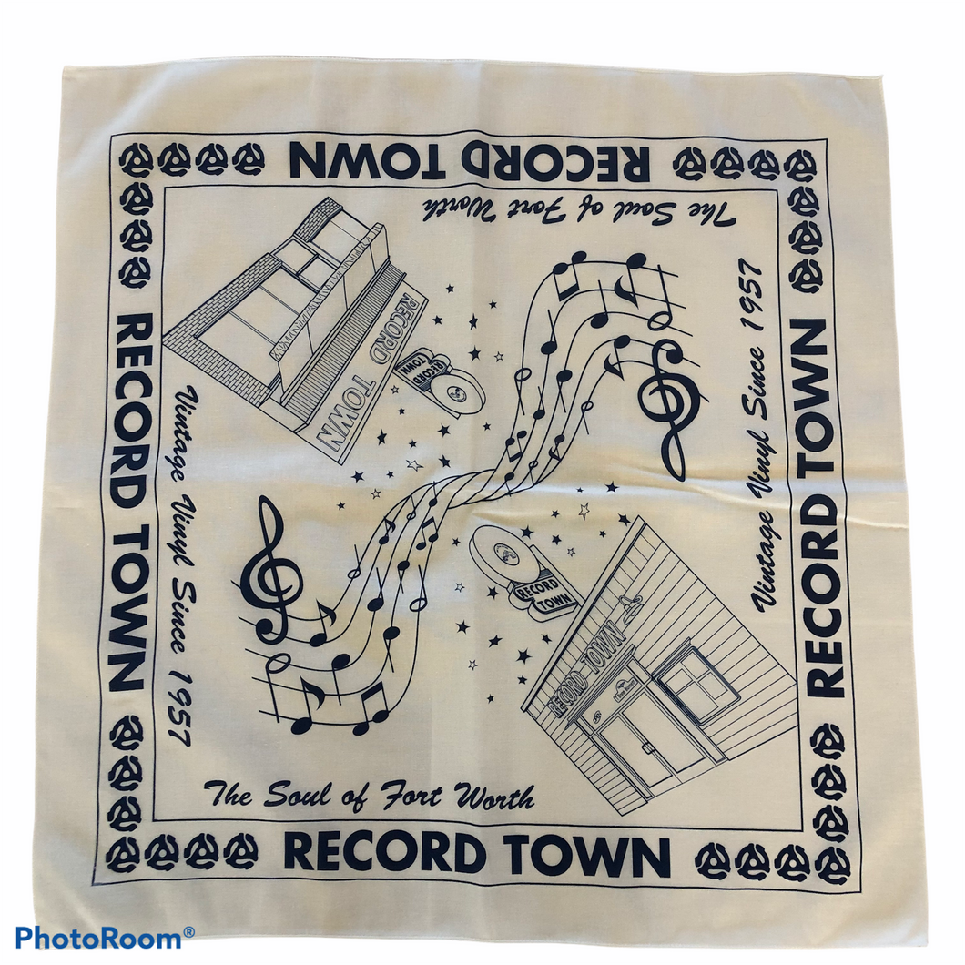 Record Town Bandana